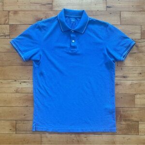 💙 EUC Uniqlo Blue Polo Shirt - Size Medium